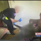 Recently surfaced photo of a North County (Mo.) Police Cooperative with the body of Omar Rahman, 28, who reportedly died of a drug overdose in August 2016.
KMOV-TV screenshot
